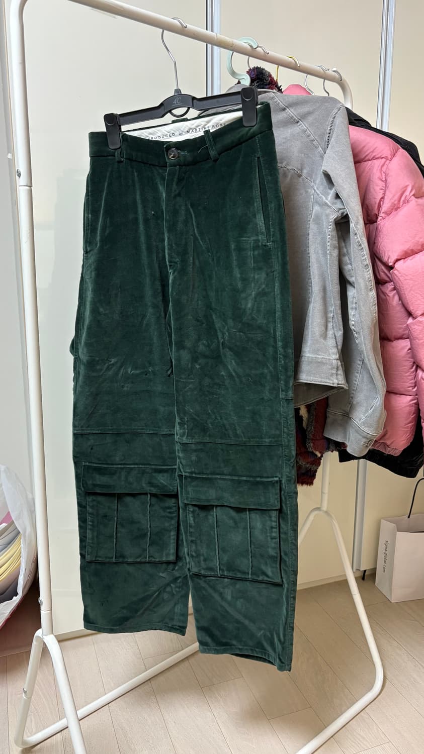 Ss20 마틴로즈 벨루어 카고 팬츠 상품이미지2