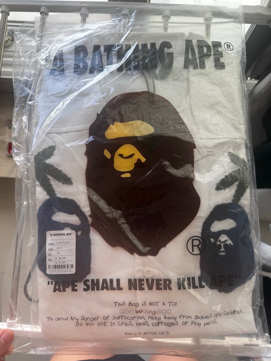 베이프 빈팔셔츠 상품이미지2