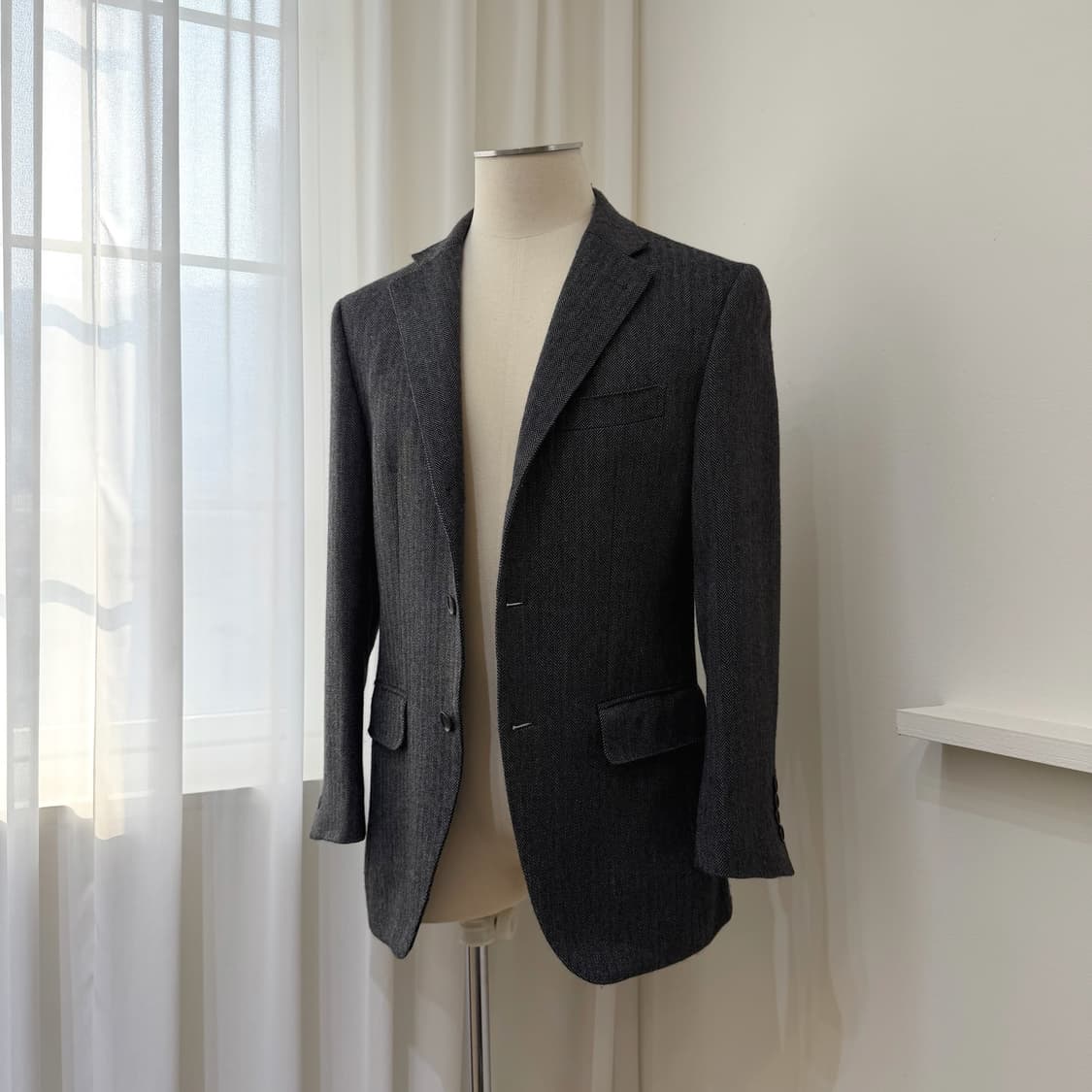 폴스튜어트 뉴욕 헤링본 자켓 상품이미지3