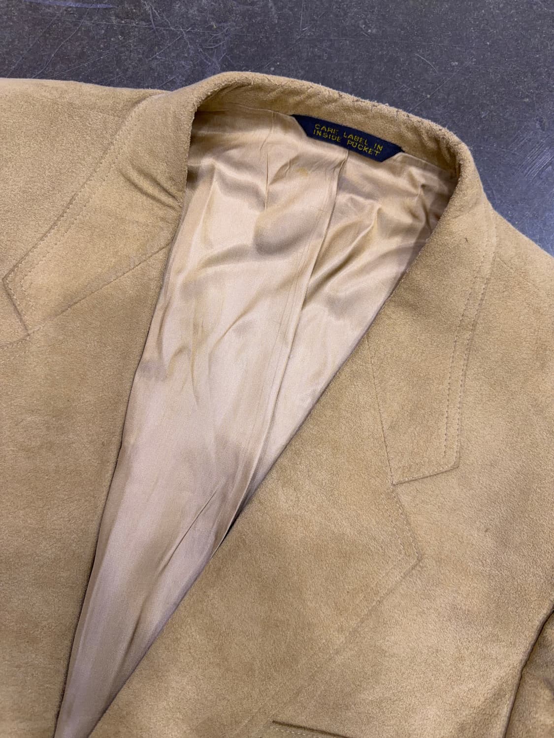 Stanton 스트라우스 테일러 울트라 스웨이드 캐쥬얼 싱글자켓 M 상품이미지3