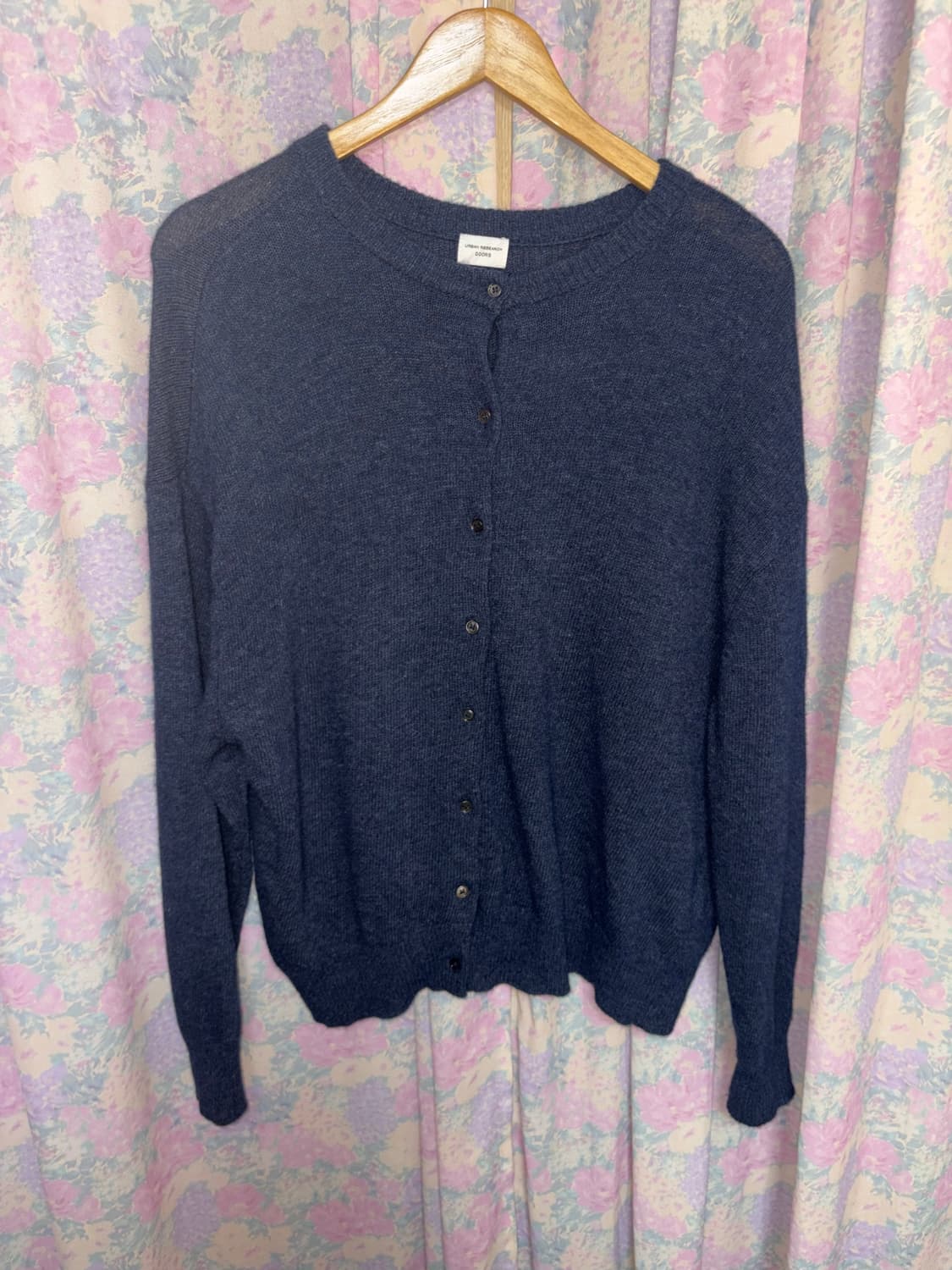 네이비 울 가디건 상품이미지6