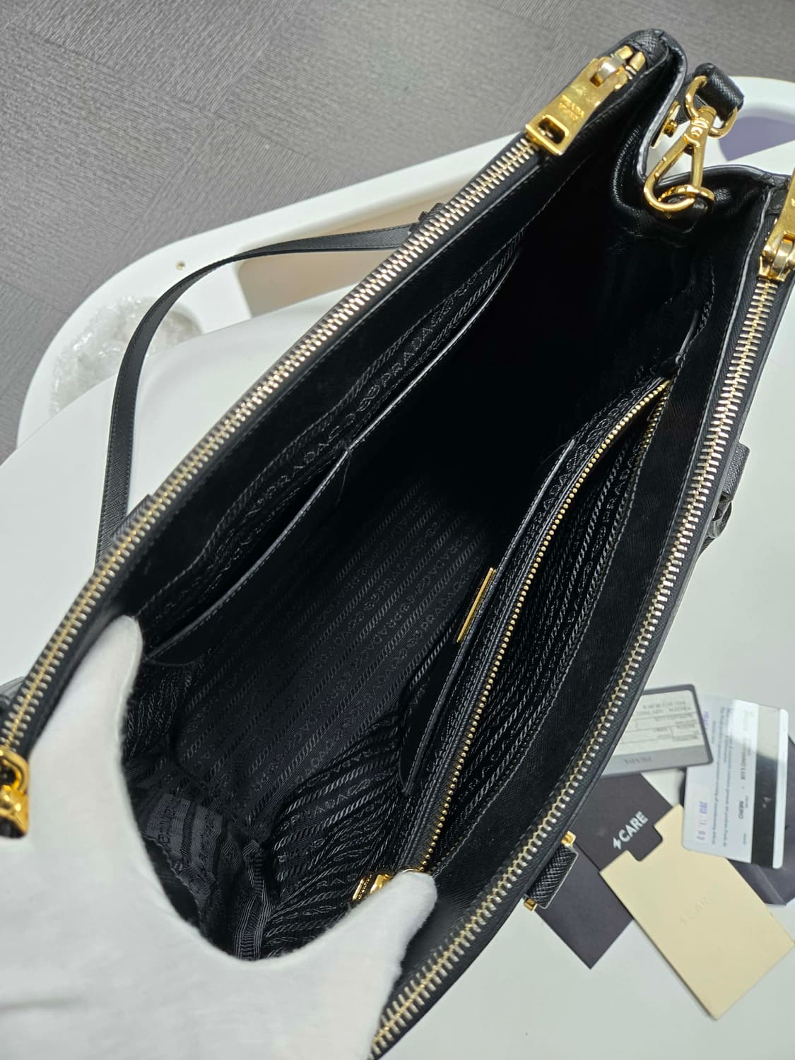 [A급컨디션] 프라다 사피아노 토트 숄더백 상품이미지5