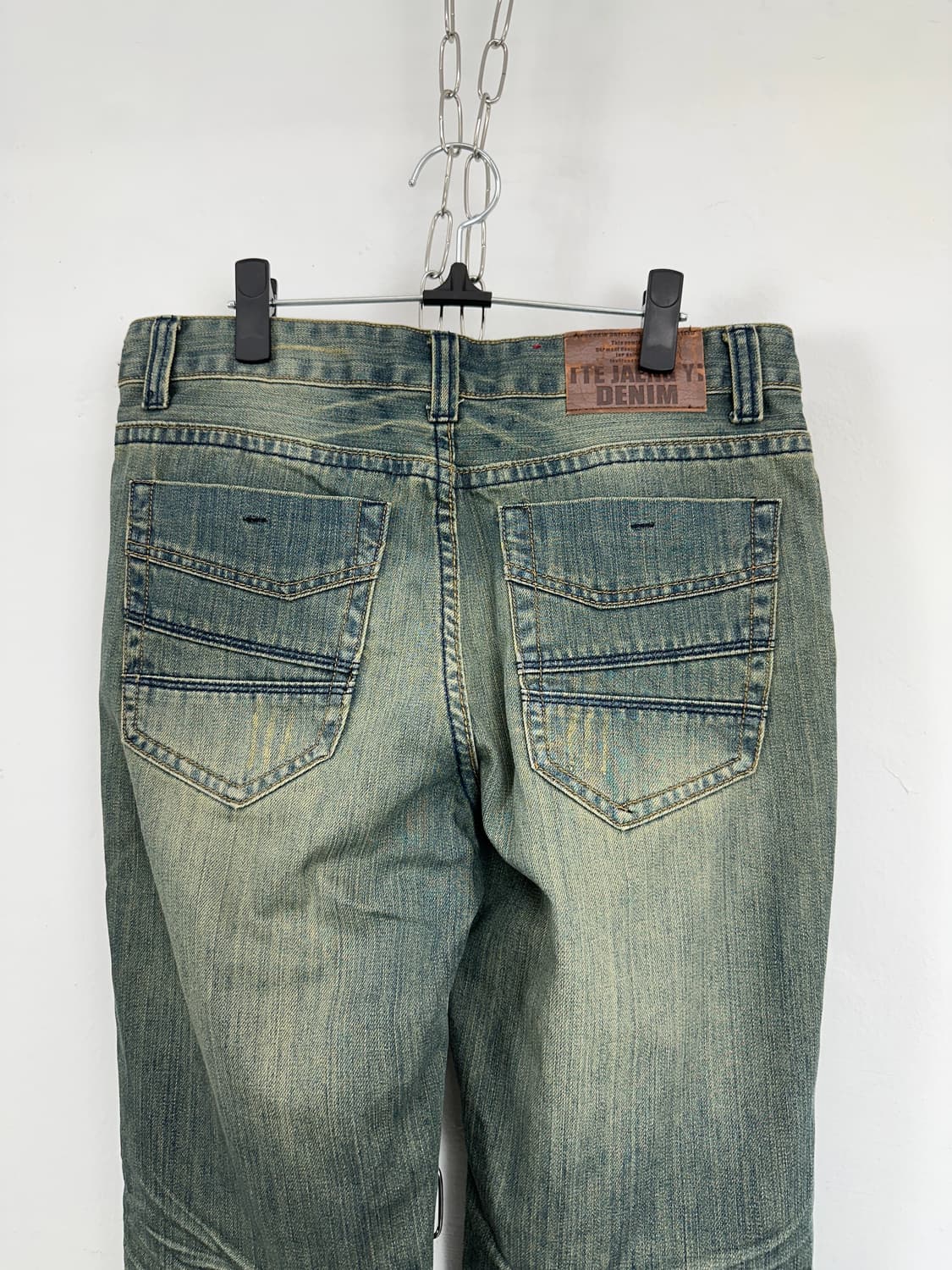 Vintage Faded lines Washing Jeans 상품이미지9