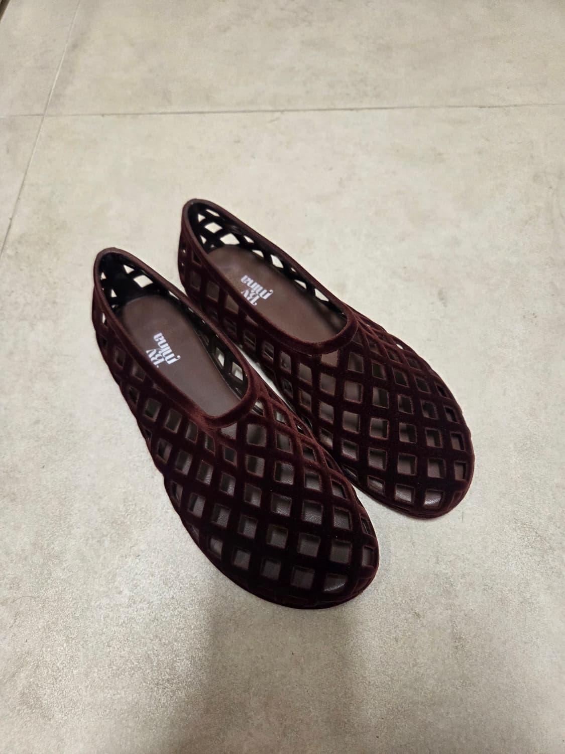 바이미나 bymina 젤리슈즈 버건디 38 상품이미지4