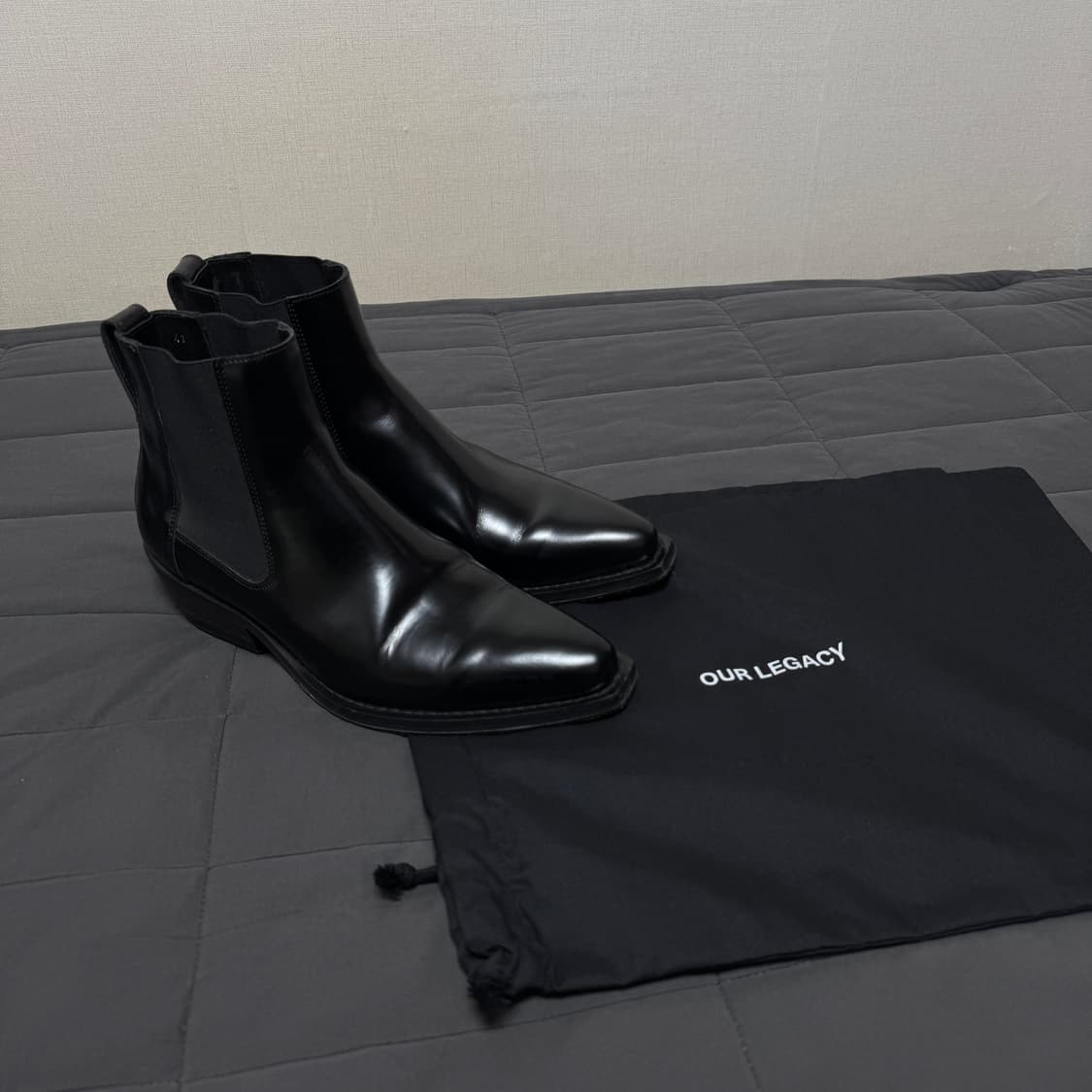 아워레가시 블랙 사이퍼 부츠 41 사이즈 새상품 상품이미지1