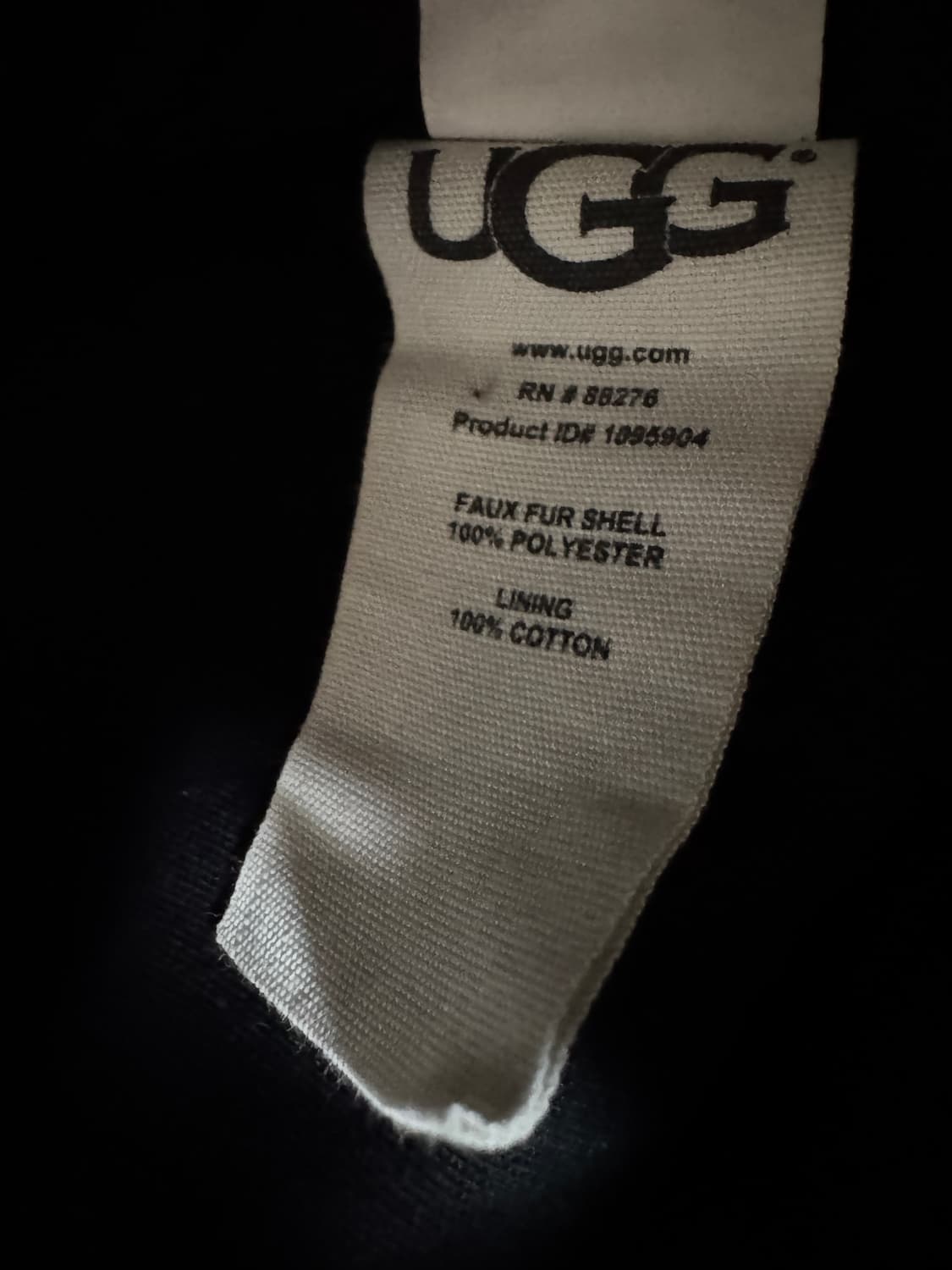 어그 UGG KAILANI 쉐르파 퍼 후디 블랙 S 상품이미지7