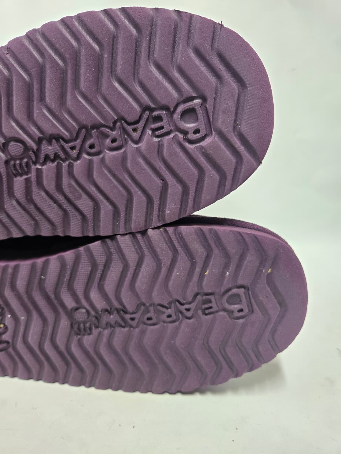 베어파우 스웨이드 부츠 퍼플240mm 상품이미지6