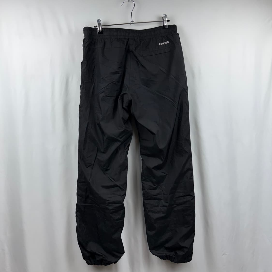 (M) 케이스위스 우븐 웜업 팬츠 블랙 상품이미지4