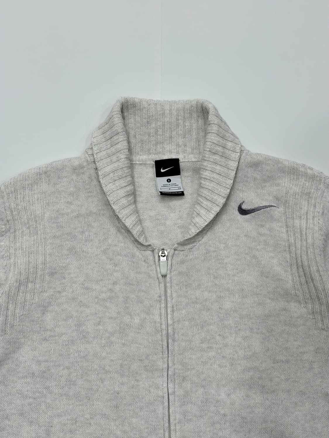 Nike 나이키 숄카라 니트 집업 S 상품이미지3