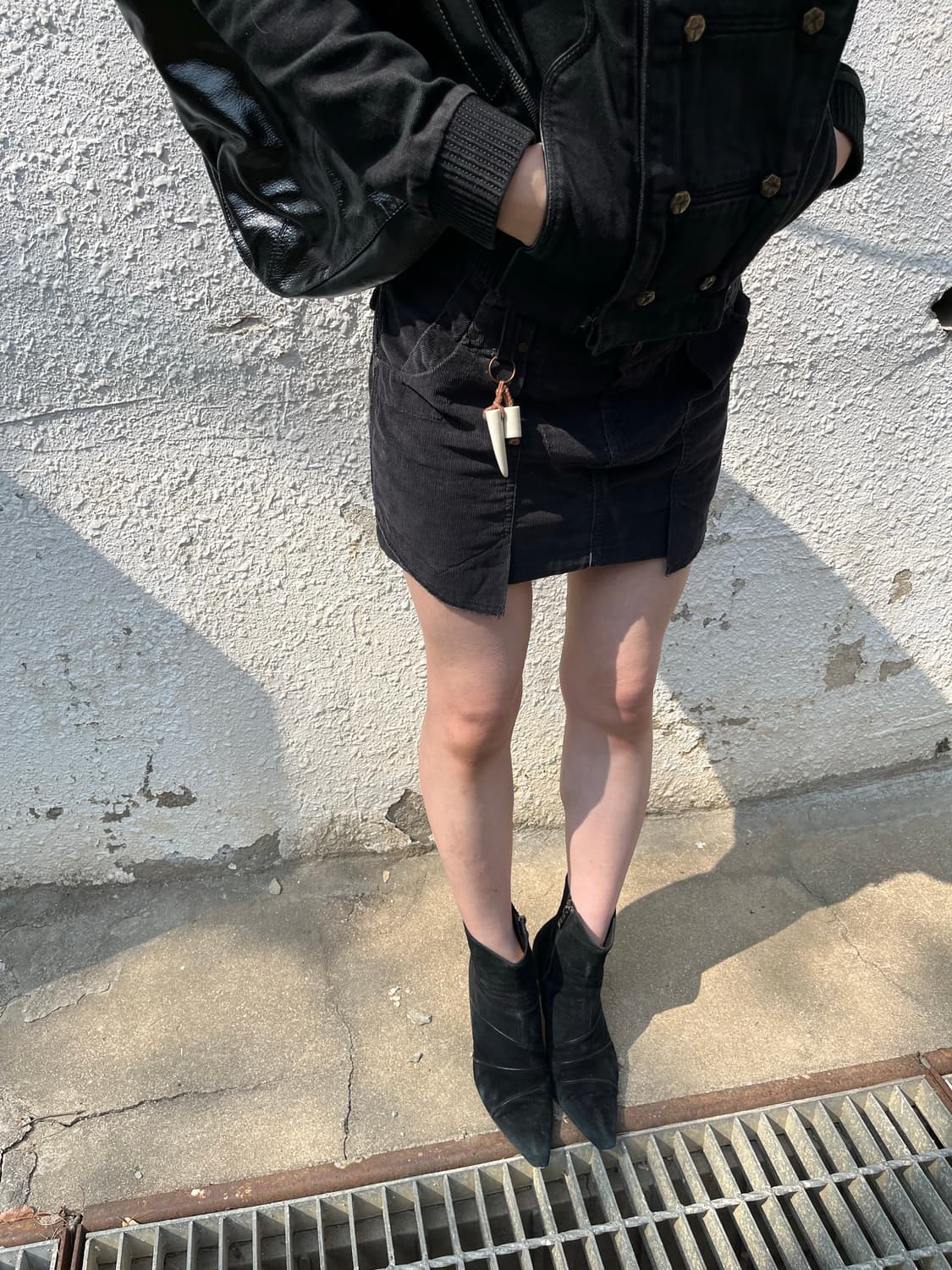 디젤 코듀로이 미니 스커트 상품이미지7