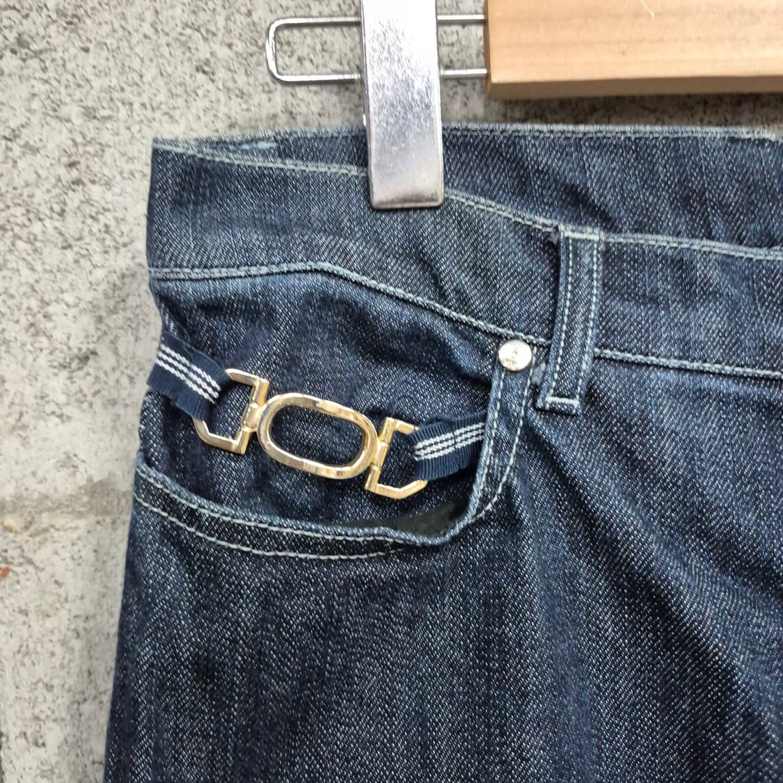 막스마라 진청 데님바지 상품이미지3