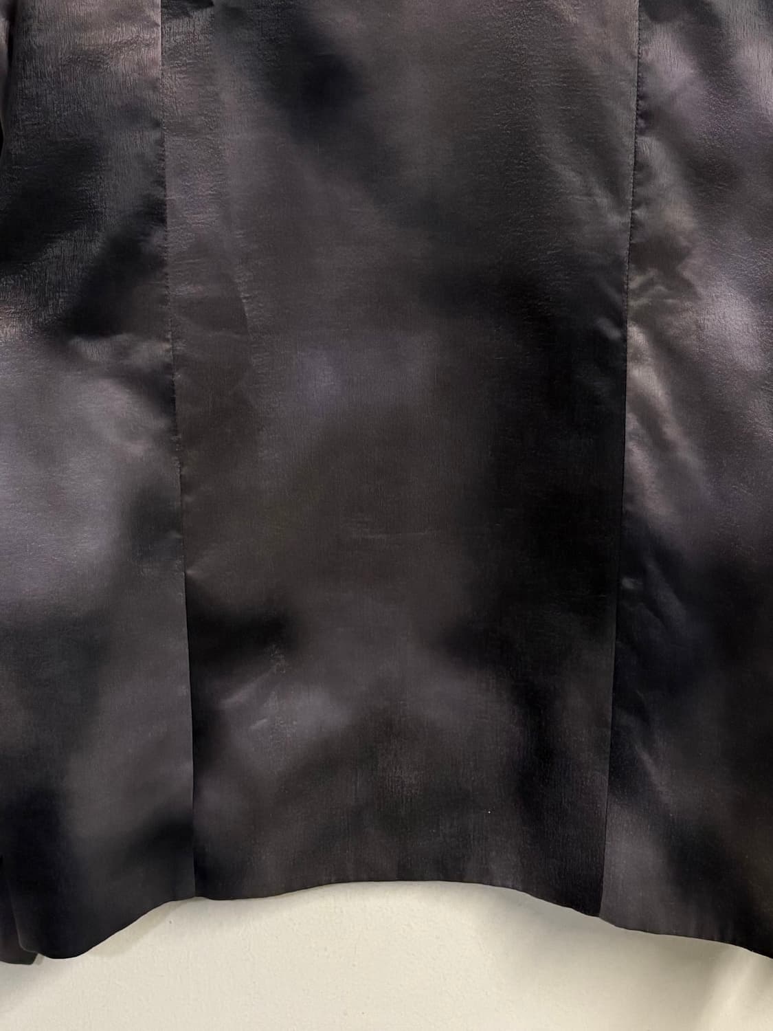 HARE gradient satin zip up shirt jacket  상품이미지6