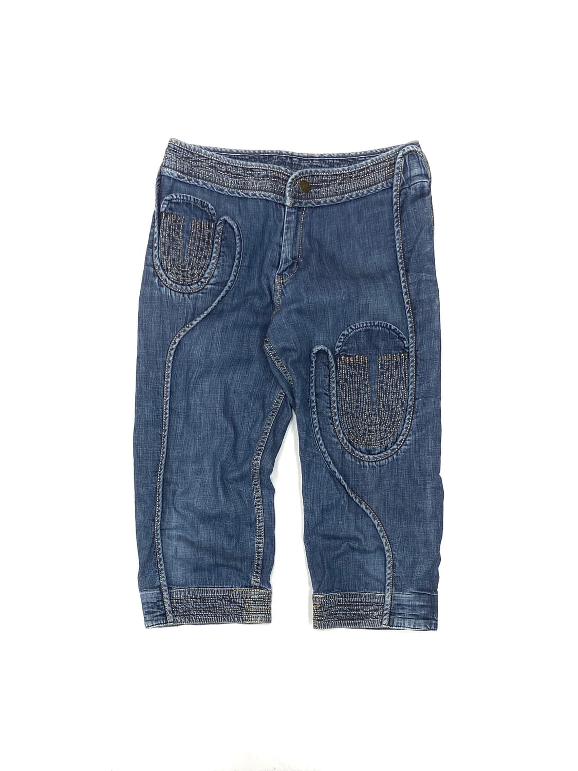Tsumori chisato denim pants capri 상품이미지2