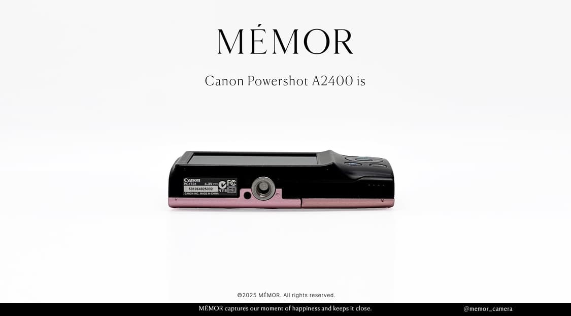 베이비핑크🎀Canon PowerShot A2400 IS 캐논디카 상품이미지5