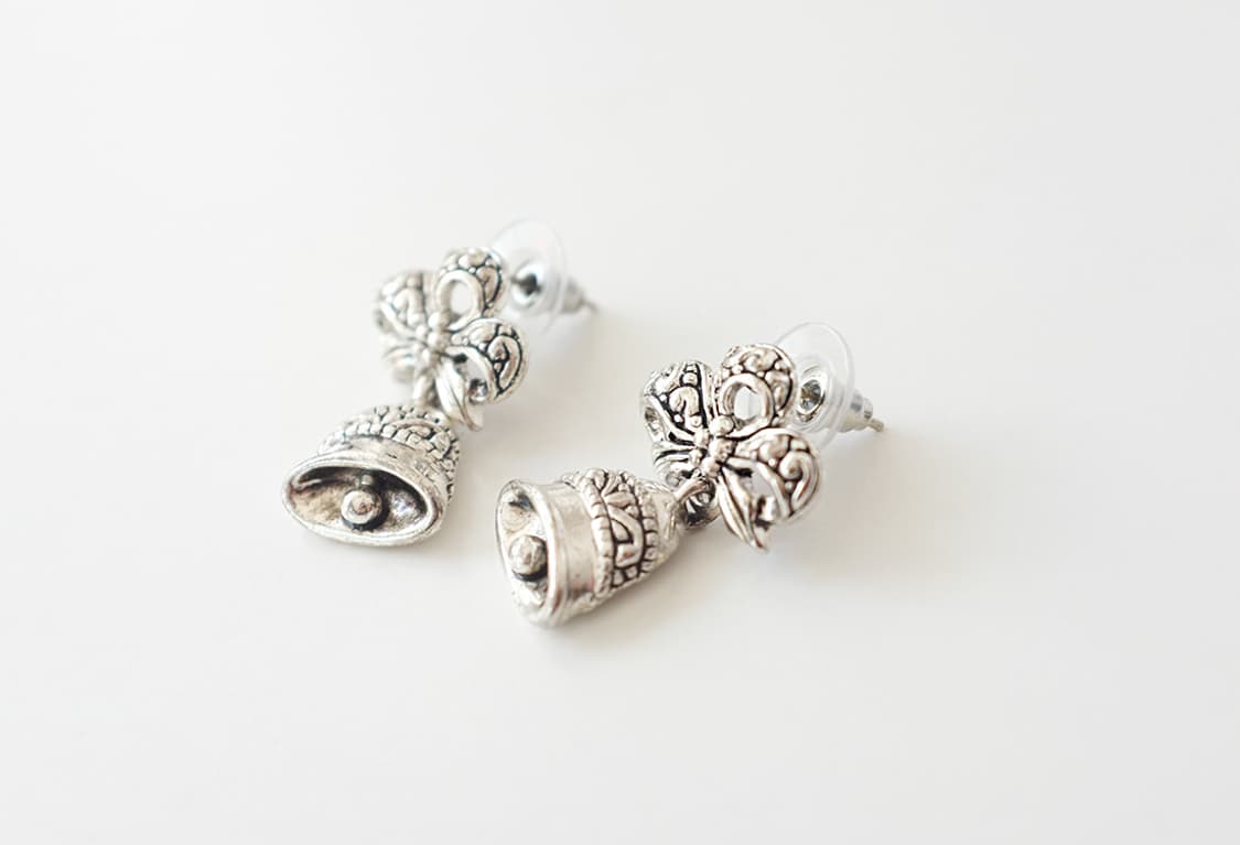 크리스마스 종 디자인 빈티지귀걸이 빈티지악세사리 상품이미지5