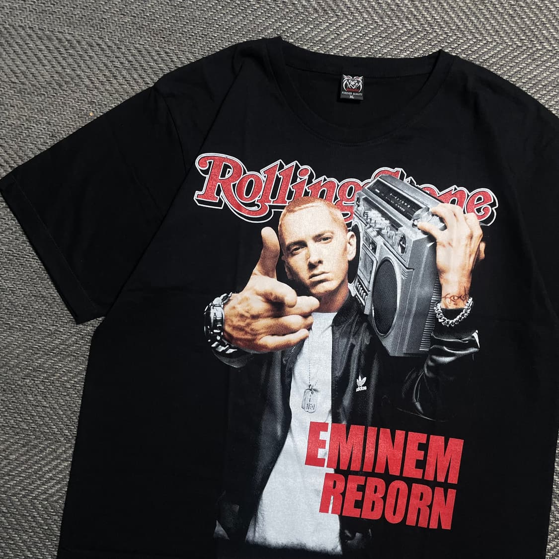 빈티지 힙합 프린팅 에미넴 앨범재킷 프린팅 티셔츠o 5417 상품이미지3