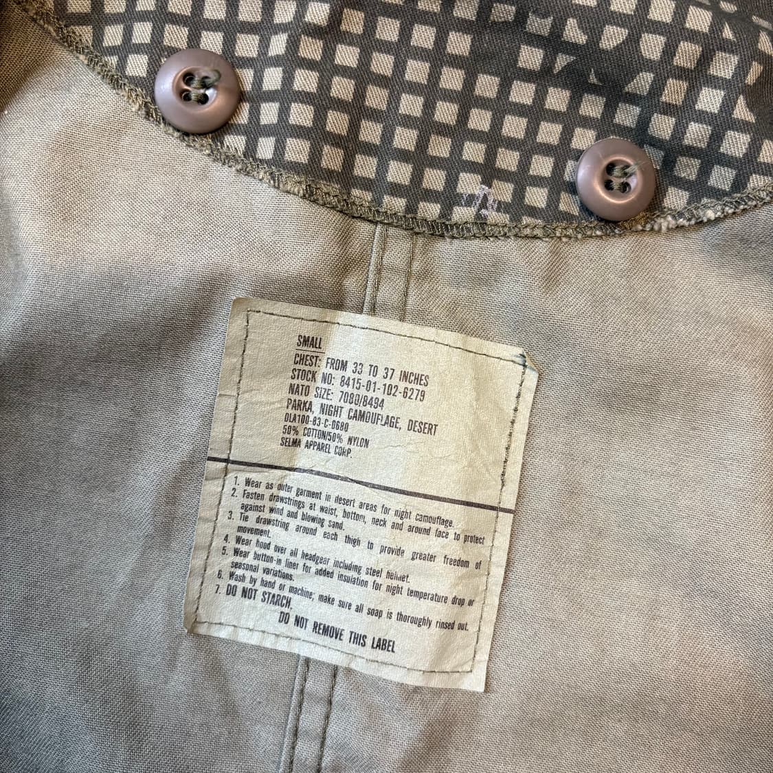 데저트 나이트 카모플라쥬 파카 상품이미지10