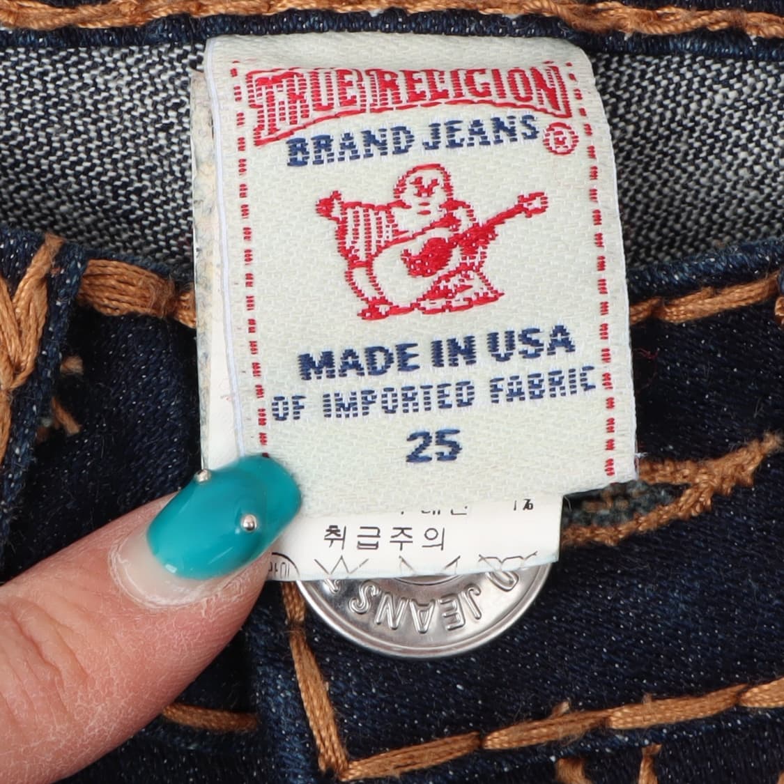 트루릴리젼 조이 수퍼 T 부츠컷 데님팬츠 상품이미지8