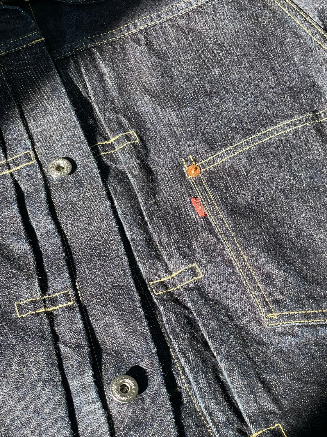 40사이즈)프리휠러스 S506 XX 1944-45 데님 자켓 상품이미지5