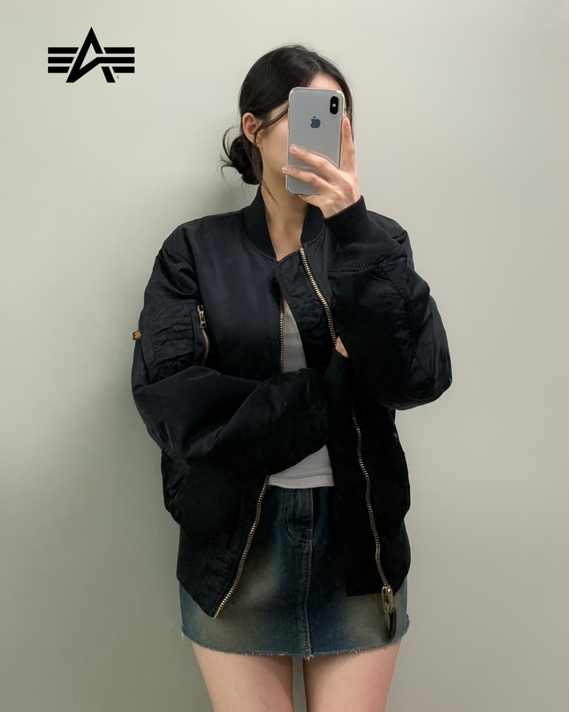 알파인더스트리 MA-1 자켓 상품이미지2