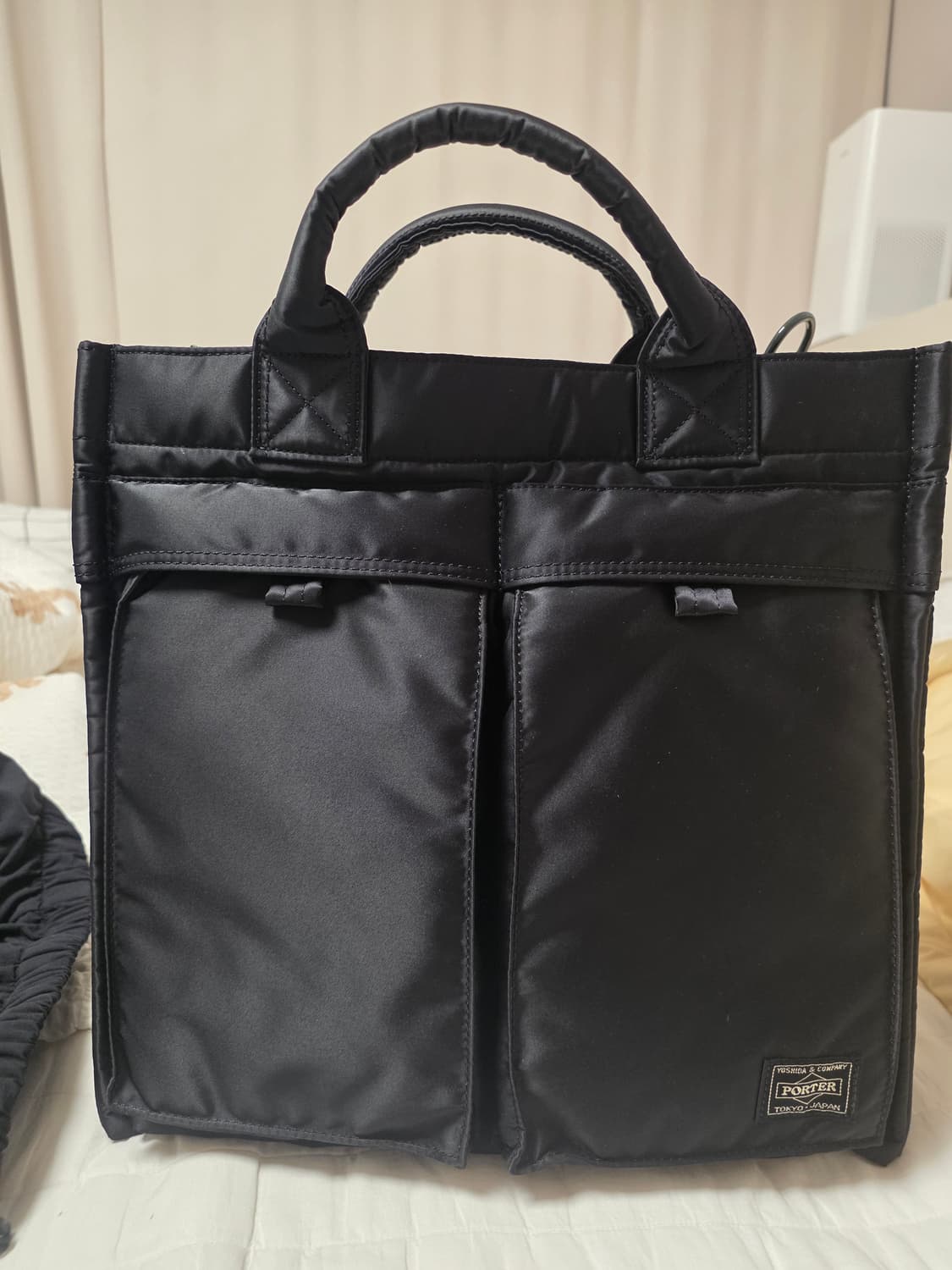 포터 PX 탱커 투웨이 버티컬 토드백 블랙 M사이즈 팝니다 상품이미지3