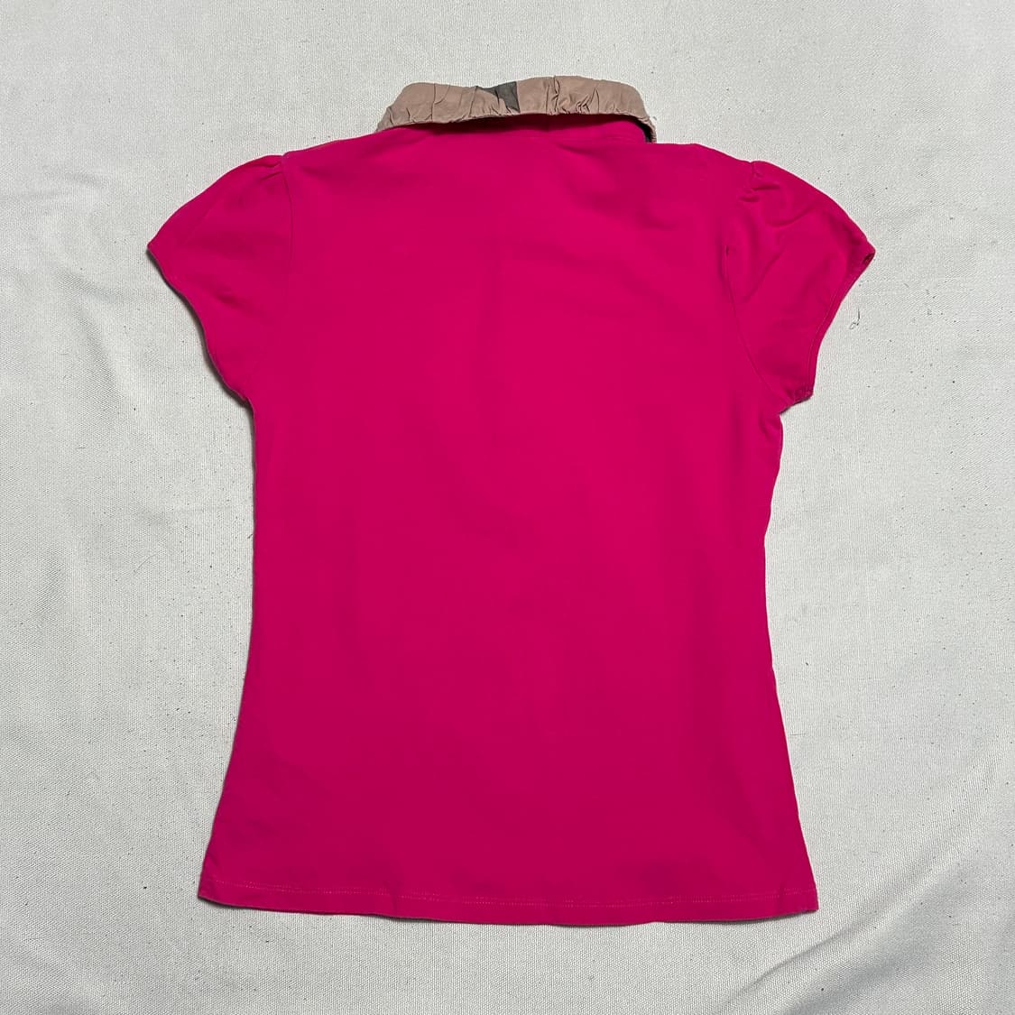 M 버버리 레이스카라 노바체크 반팔티  상품이미지3