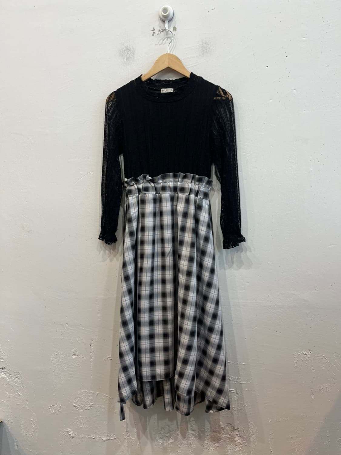 액시즈팜 레이스 롱 원피스 상품이미지1