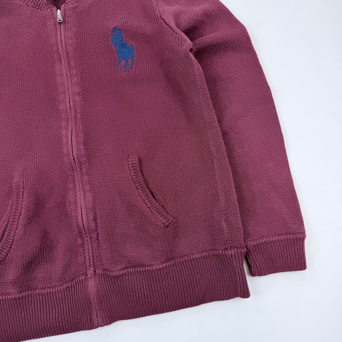 폴로 빅포니 니트집업 상품이미지4