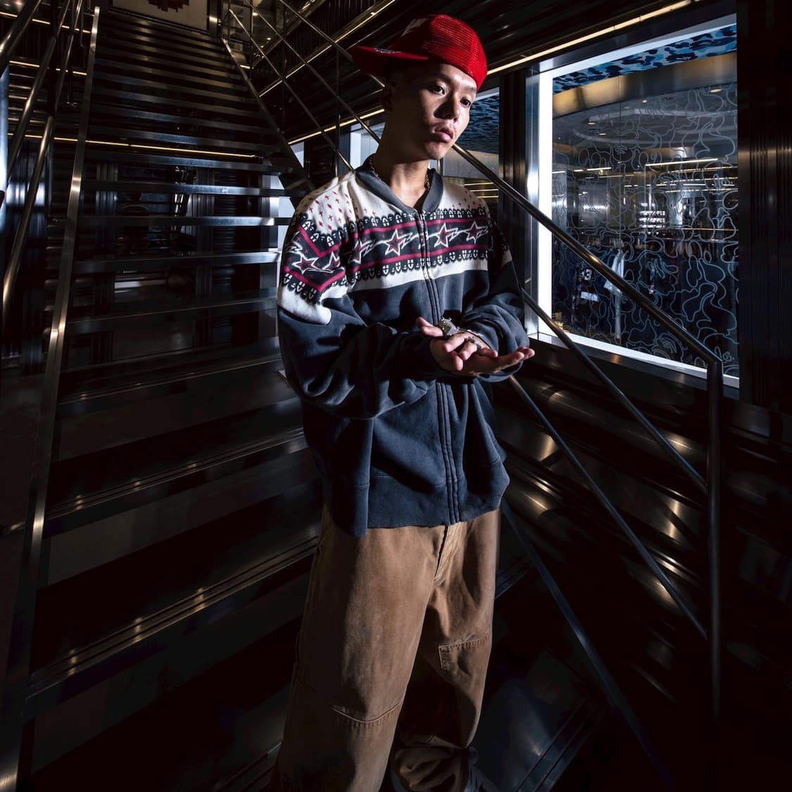 세인트미카엘 26ss 베이프 집 가디건 XL 상품이미지10