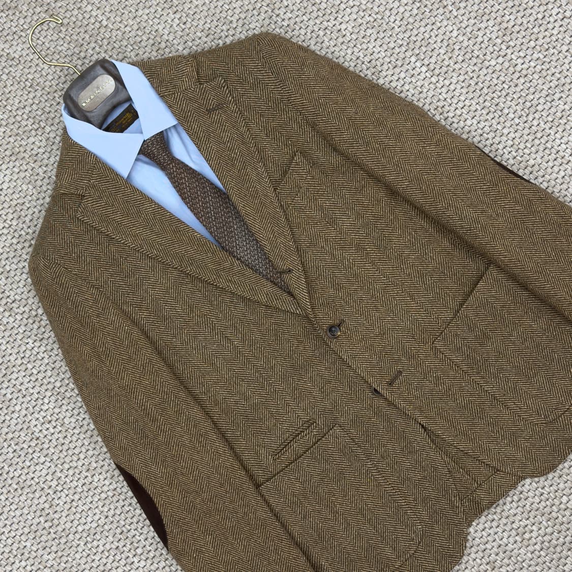 마시모두띠 헤링본 자켓 스포츠 코트 상품이미지3