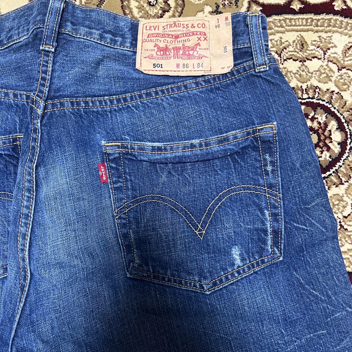 00‘s 리바이스 501 86x84 국내생산 상품이미지1