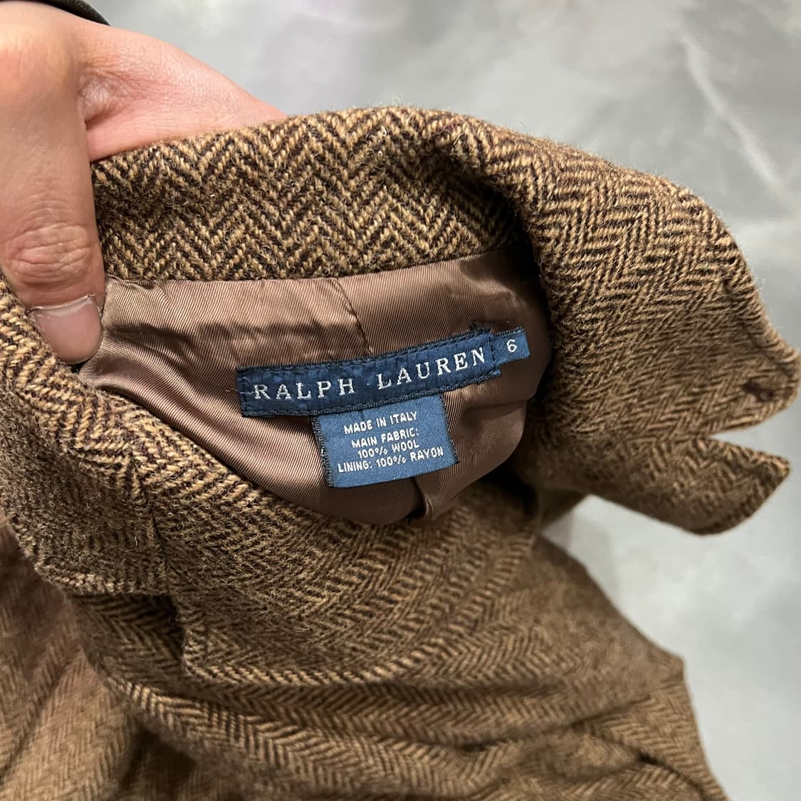  폴로랄프로렌 암패치 울 블레이저 y15672 상품이미지6