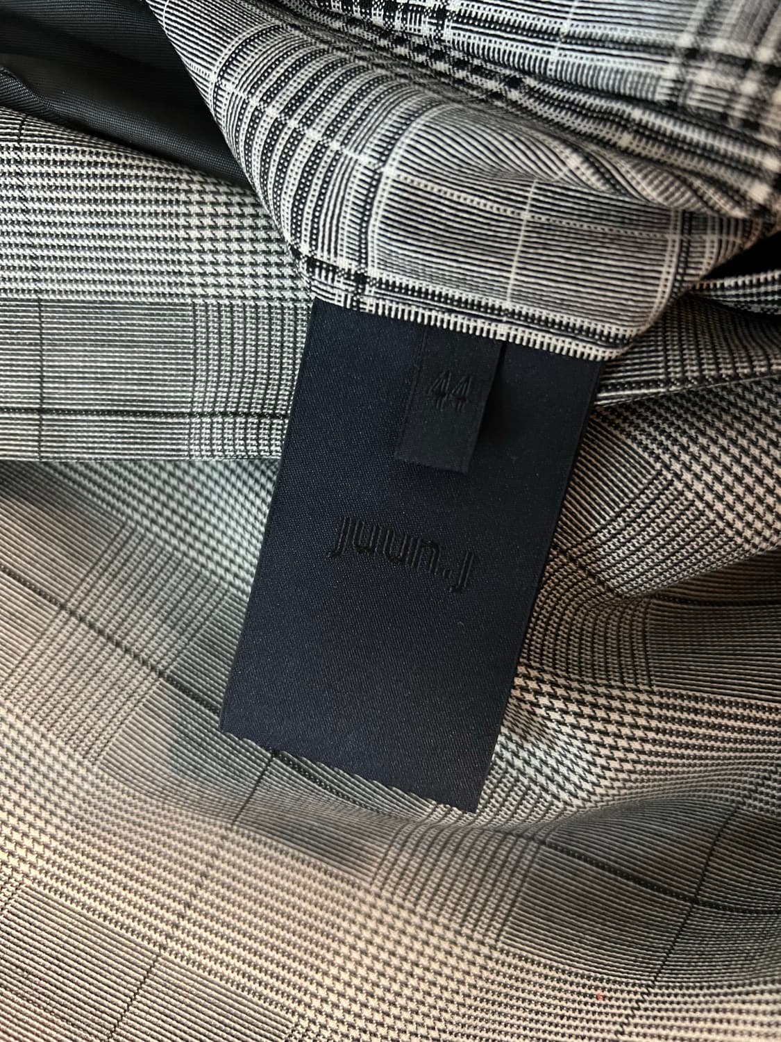 준지 20SS 반반 아수라 체크 컬렉션 블레이저 44 상품이미지4