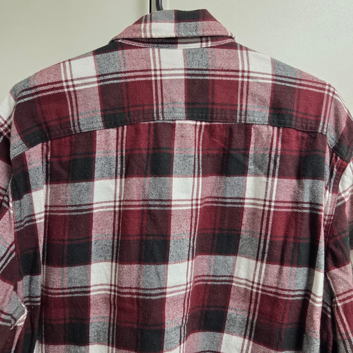 American Eagle 플란넬 체크 셔츠 L(100) 상품이미지5