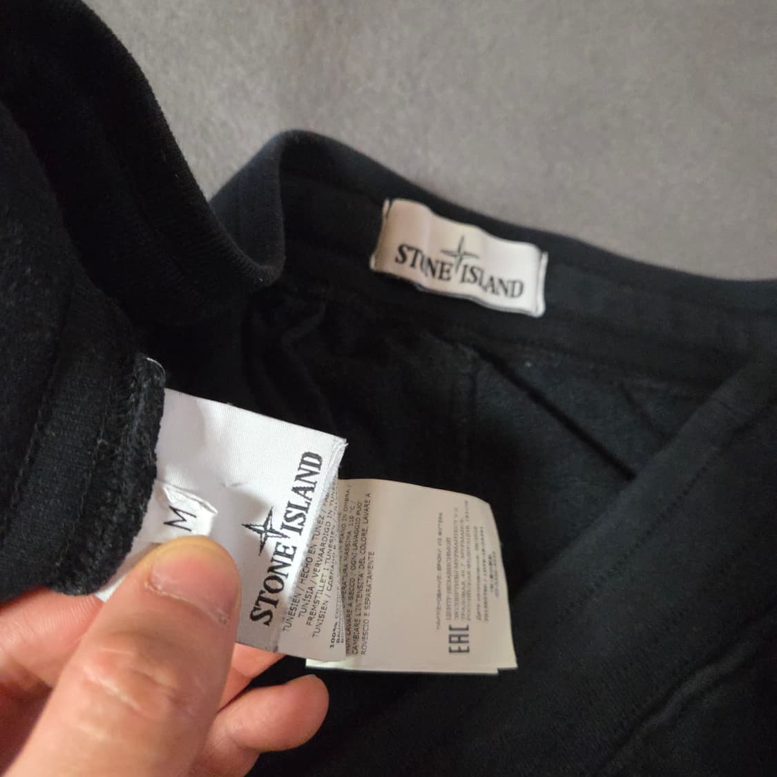 스톤아일랜드 스웻 포켓 조거팬츠 M 블랙 상품이미지6