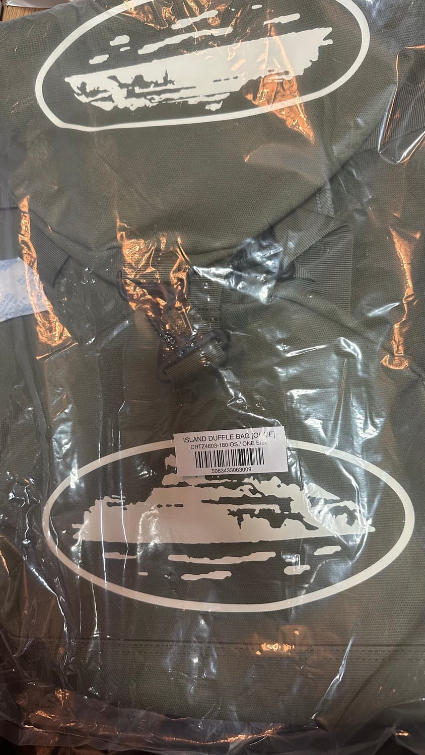 코르테이즈 아일랜드 더플백 올리브 카키 새제품 상품이미지4