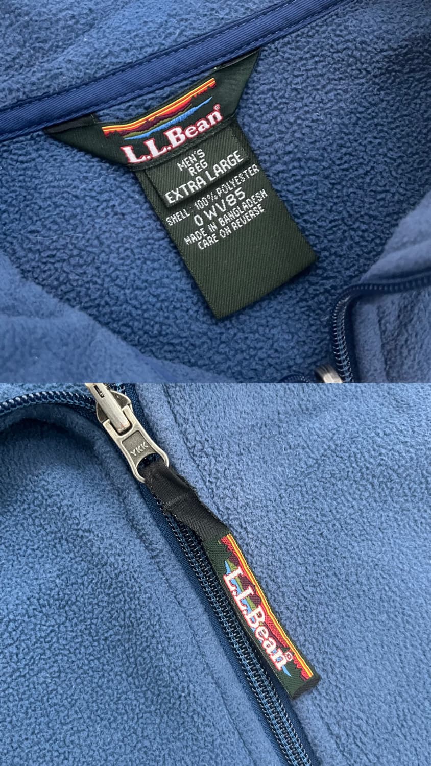 LL Bean fleece zip up 상품이미지6