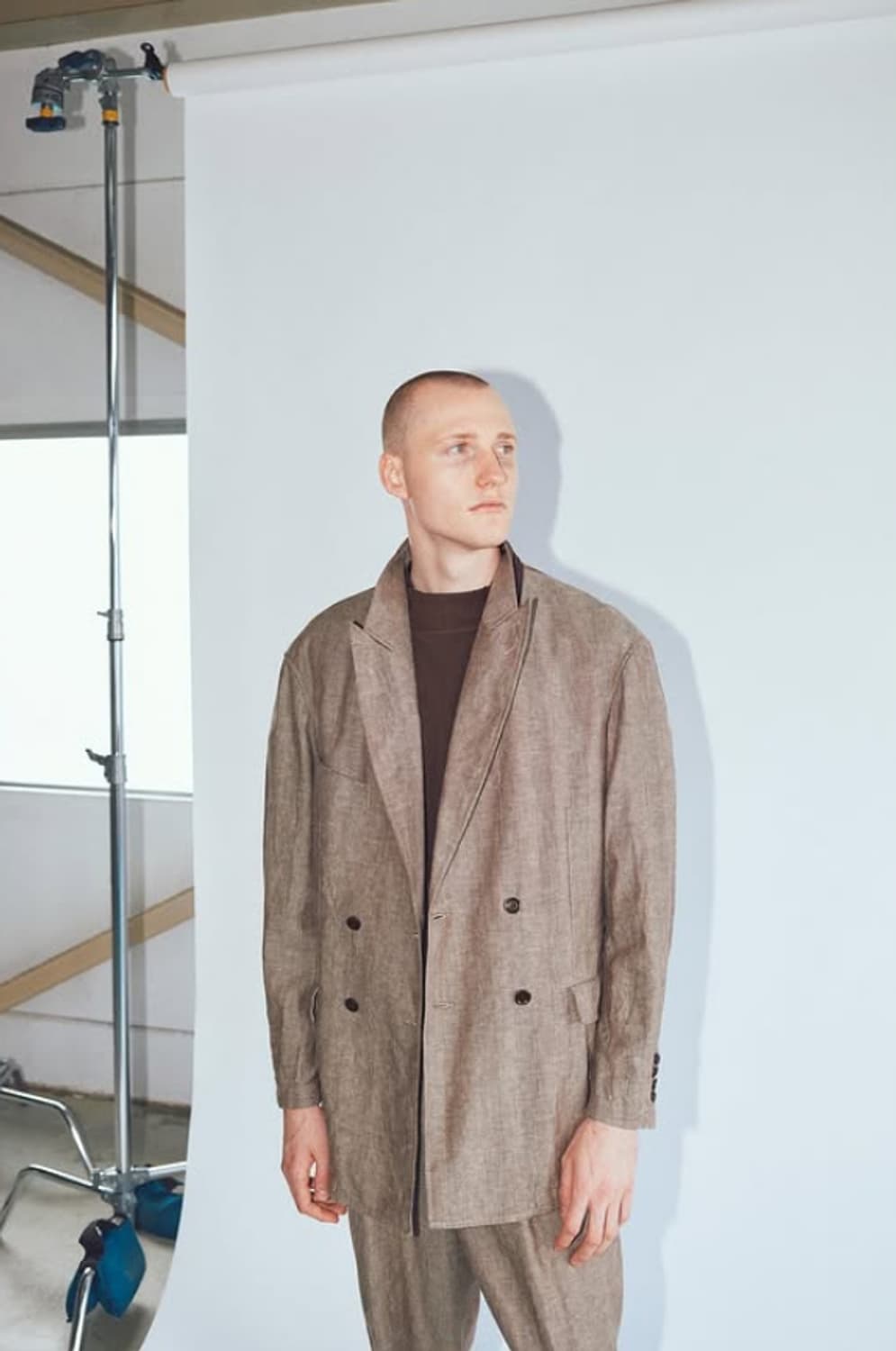 2) wewill 위윌 헤링본 더블 블레이저 자켓 상품이미지6