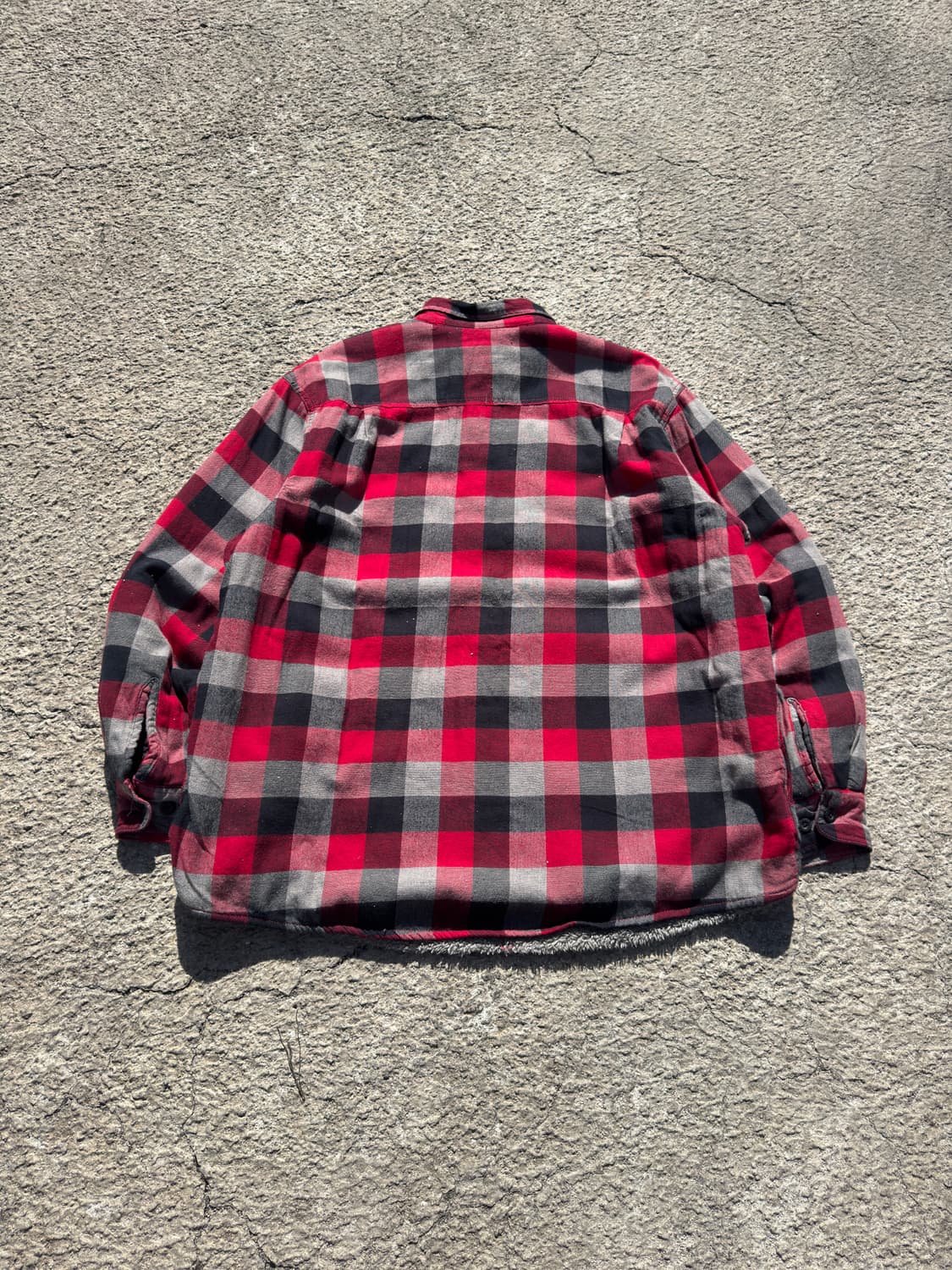 랭글러 플란넬 체크 양털 자켓 B80 상품이미지6