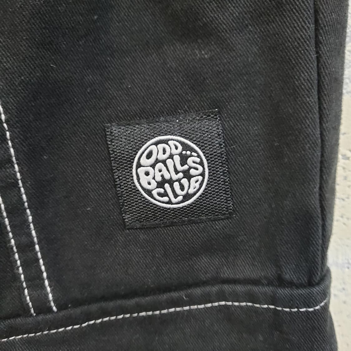 오드볼스클럽 스티치 카고 와이드 팬츠  상품이미지3