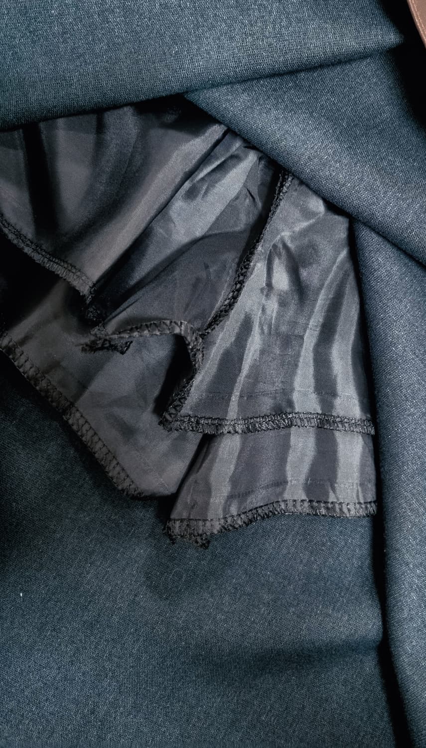 레더 언발란스 스커트(M) 상품이미지7