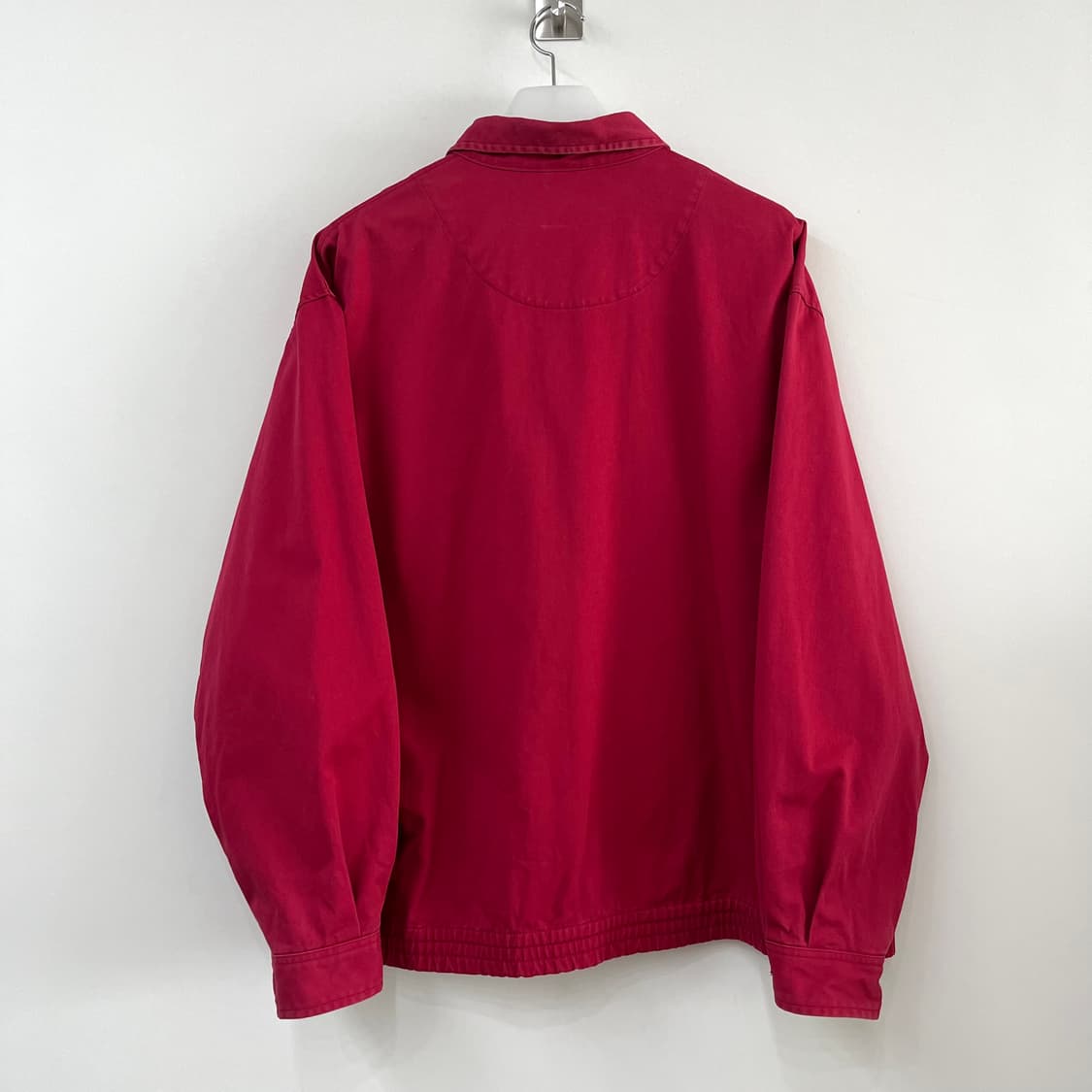 폴로 랄프로렌 90s 딥레드 스윙톱 블루종 자켓 상품이미지3