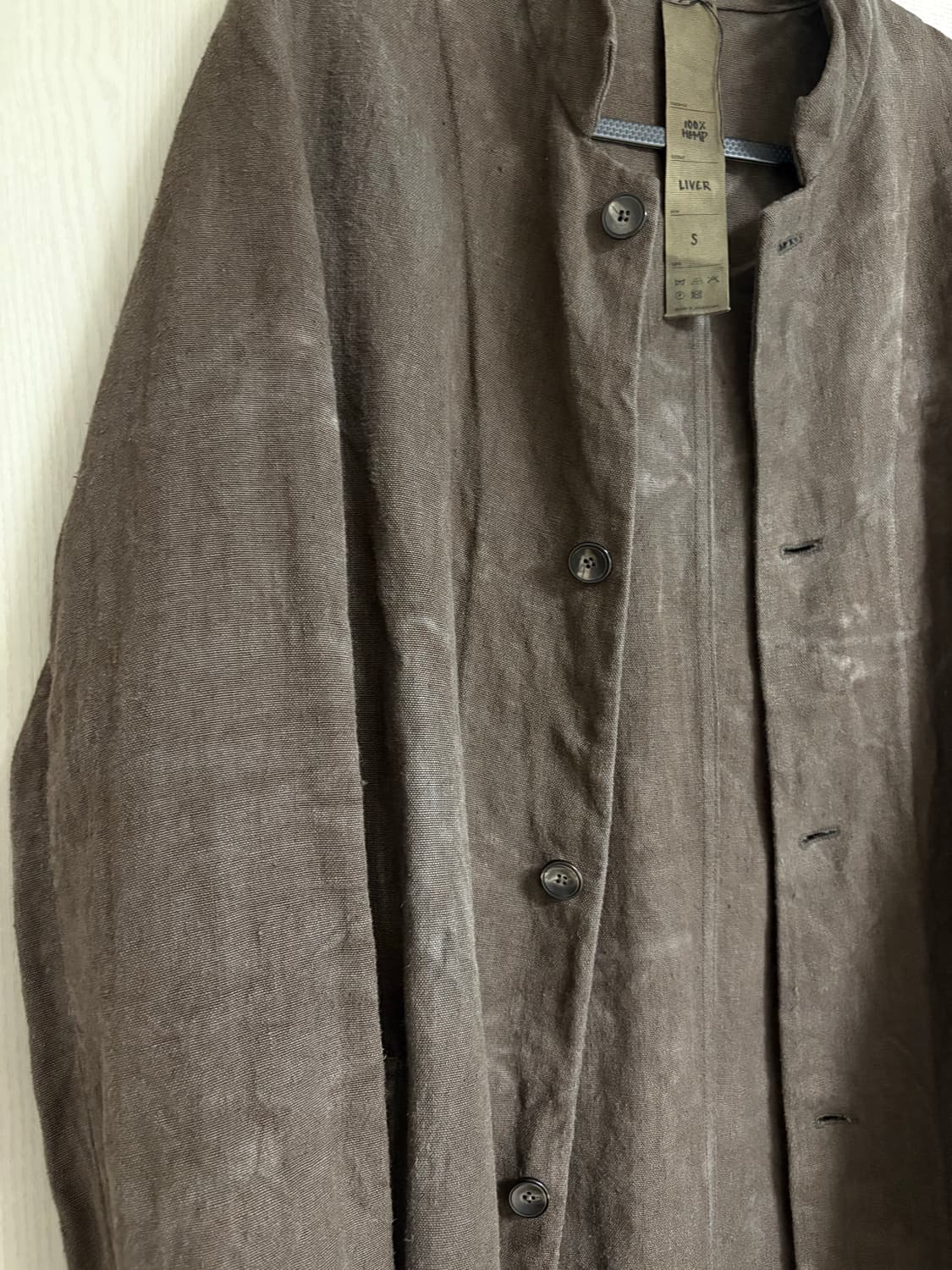 Biek verstappen hemp coat liver 상품이미지2