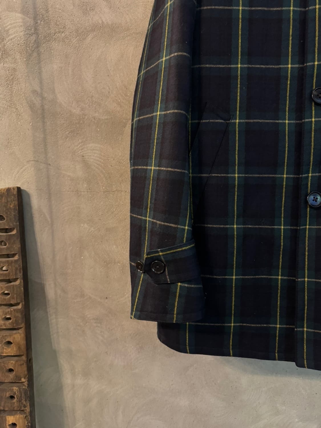 더수트컴퍼니 블랙와치 코트 95 상품이미지5