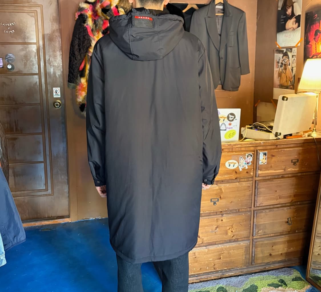 PRADA SPORTS STRAP DETAIL COAT XL 상품이미지4