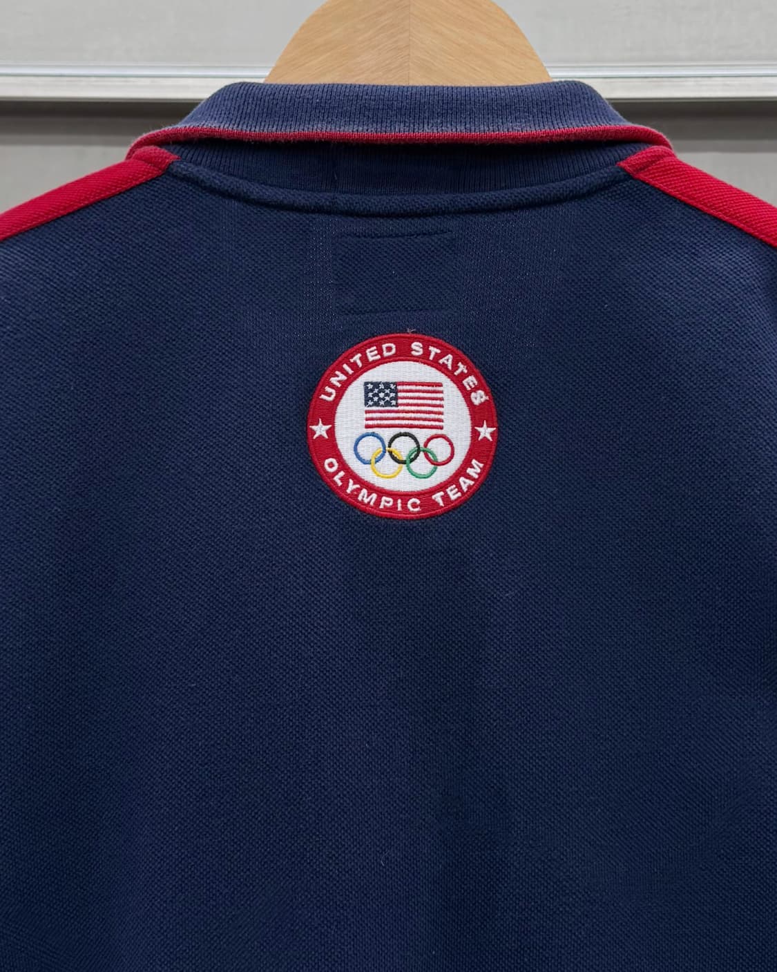 폴로 00s USA 와플 니트집업 네이비 상품이미지5