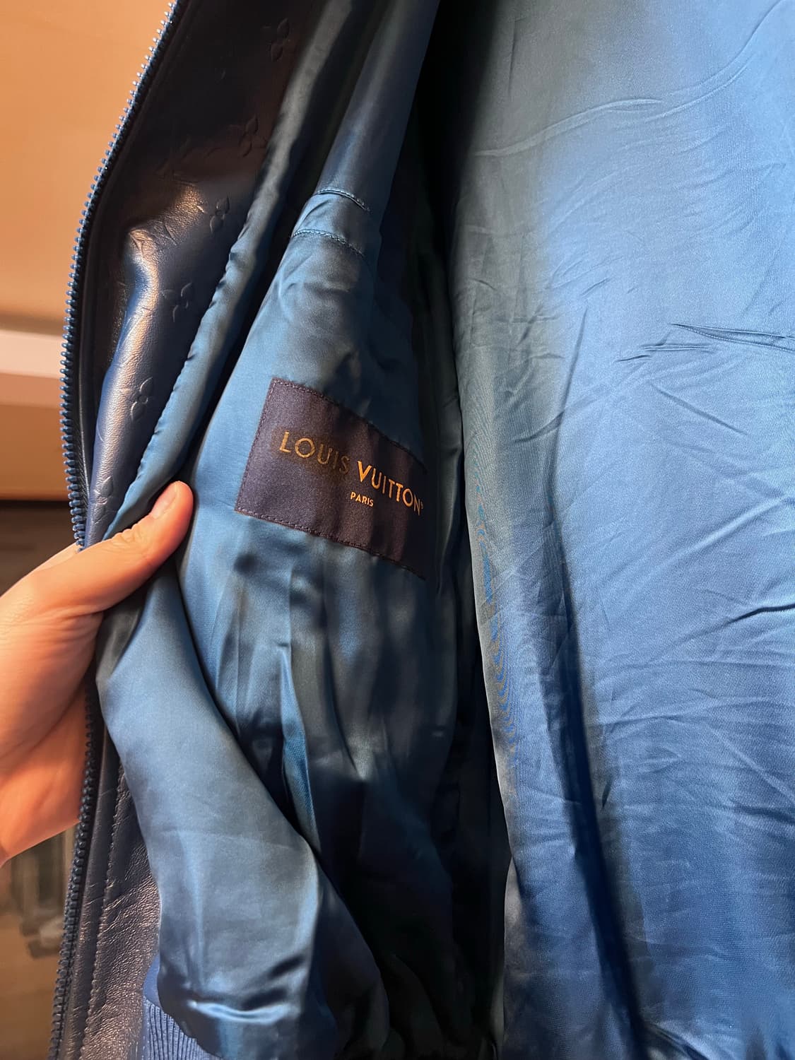 (급쳐)루이비통 레더 자켓 54 (xxl) 상품이미지7