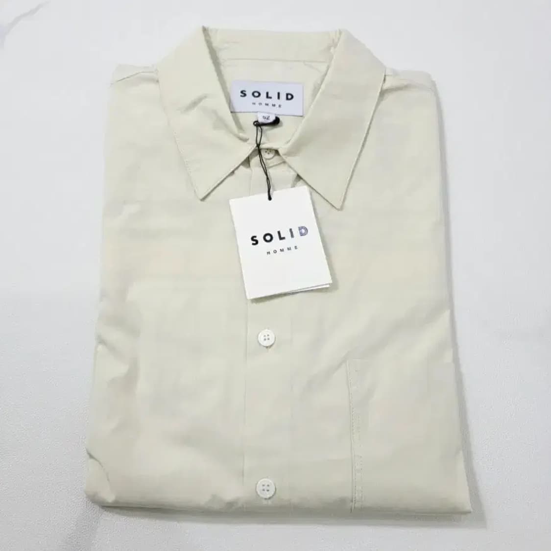 솔리드옴므 오버핏 셔츠 110 상품이미지6