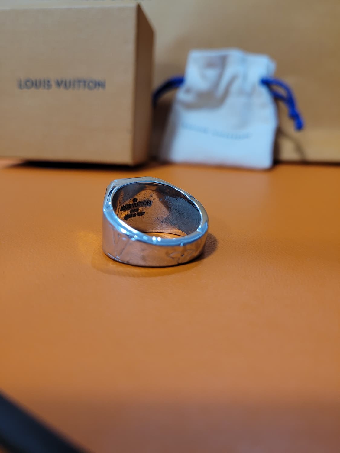 루이비통 LV 시그넷 실버 반지 상품이미지5