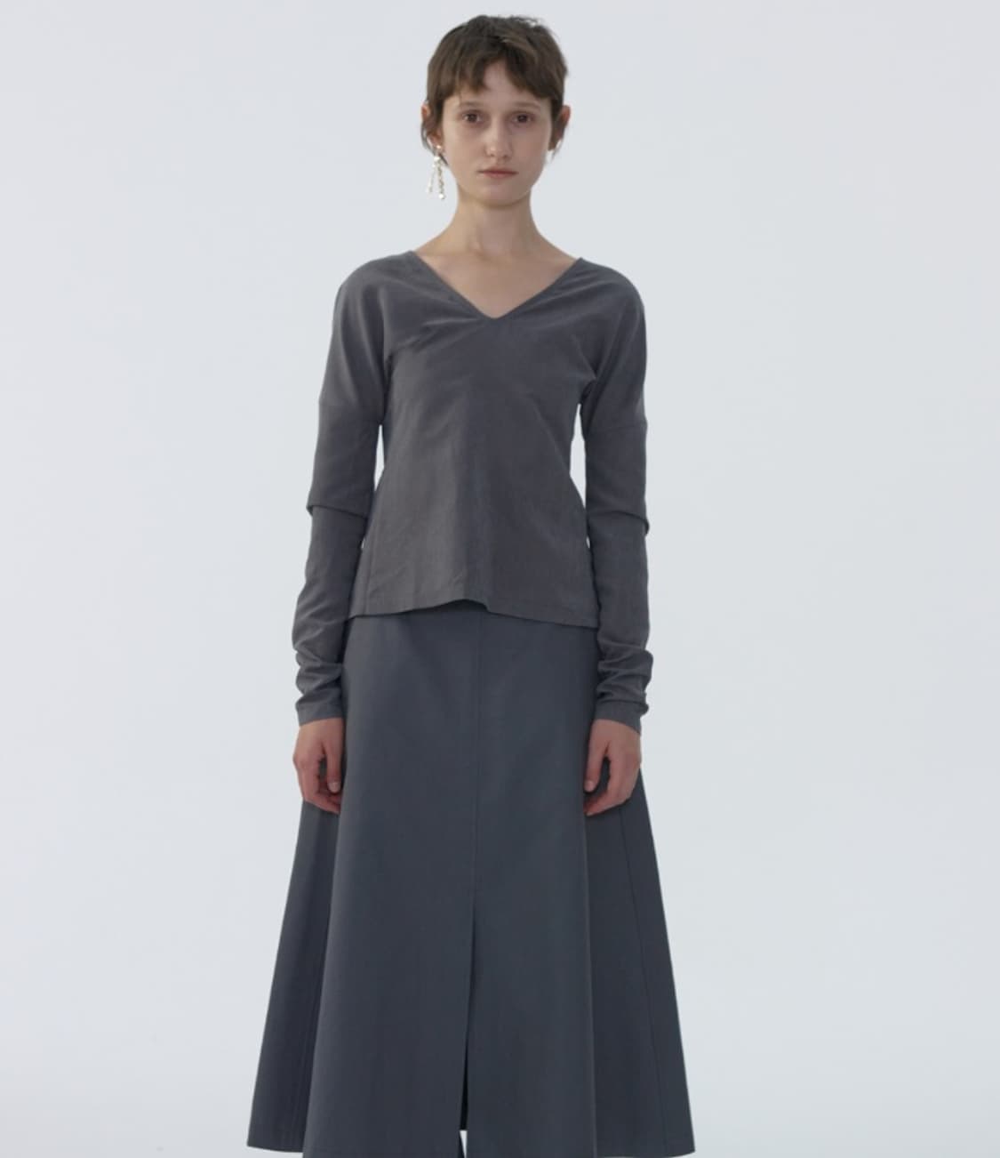 리본빛 Breeze v-neck cardigan 상품이미지2